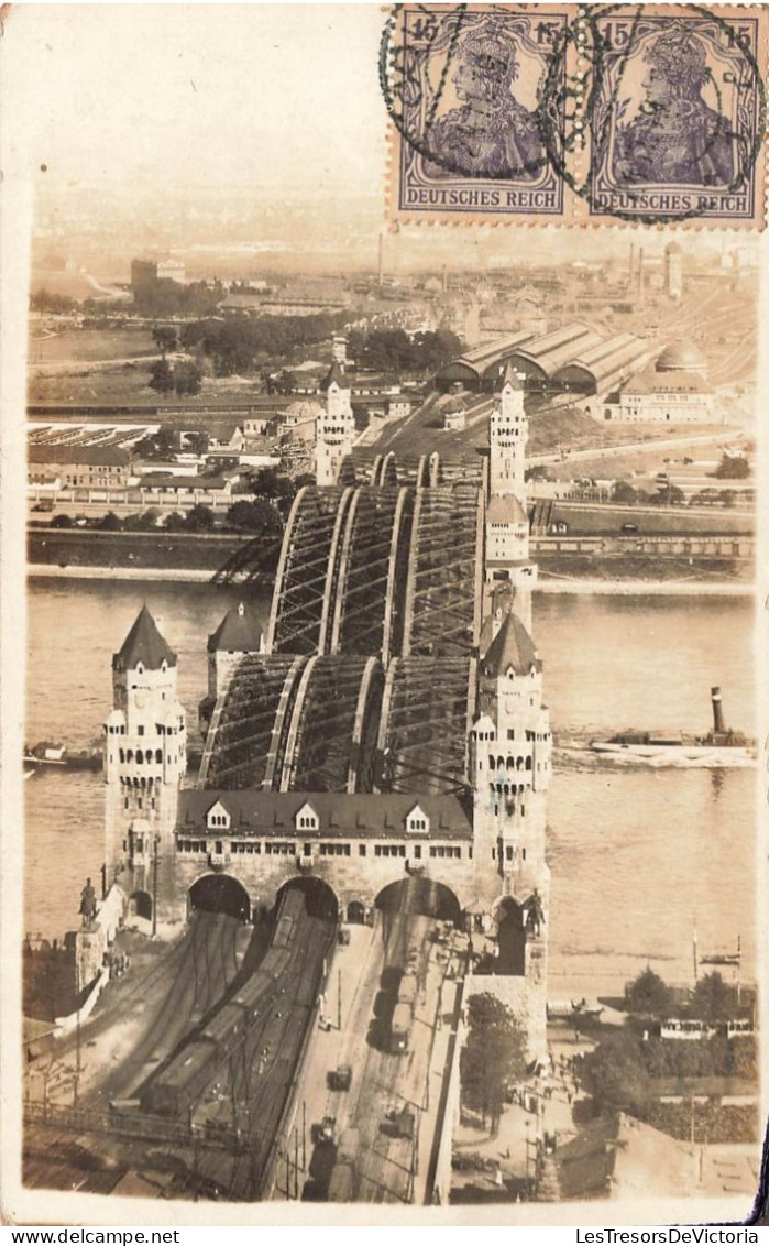 ALLEMAGNE - Koeln - Pont Hohenzollern - Fleuve Du Rhin - Carte Postale Ancienne - Koeln