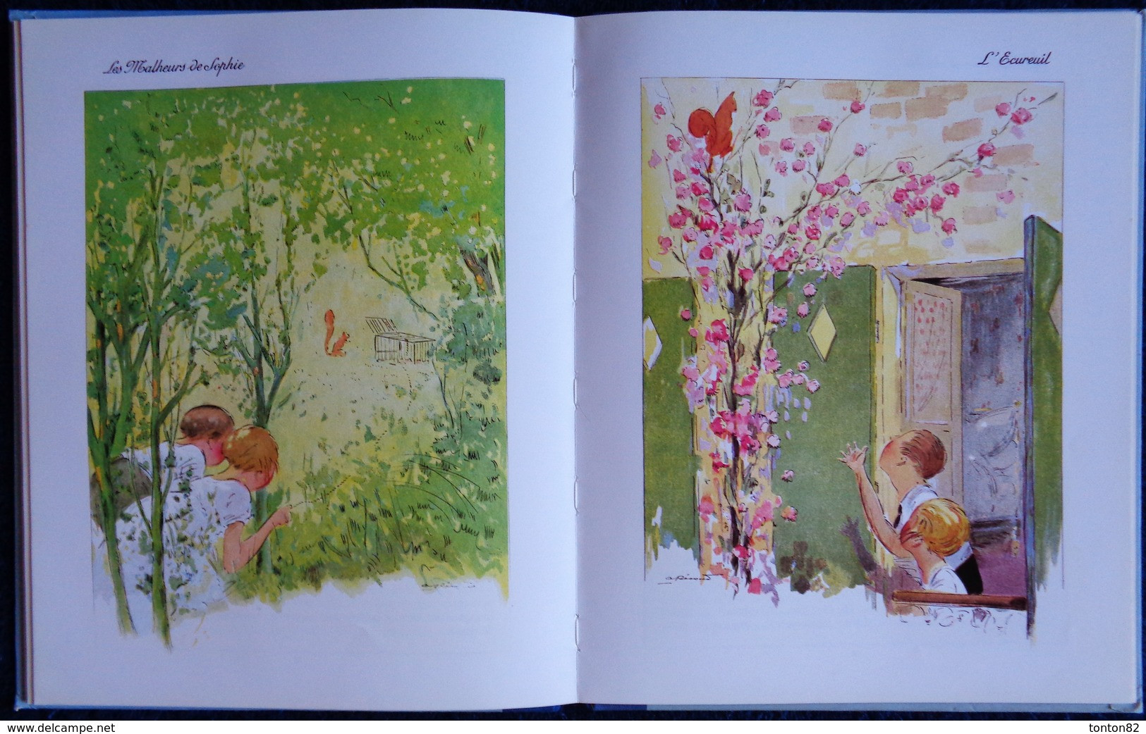 Comtesse de Ségur - Les malheurs de Sophie - Hachette Jeunesse - ( 1991 ) - Illustrations couleurs André Pécoud .