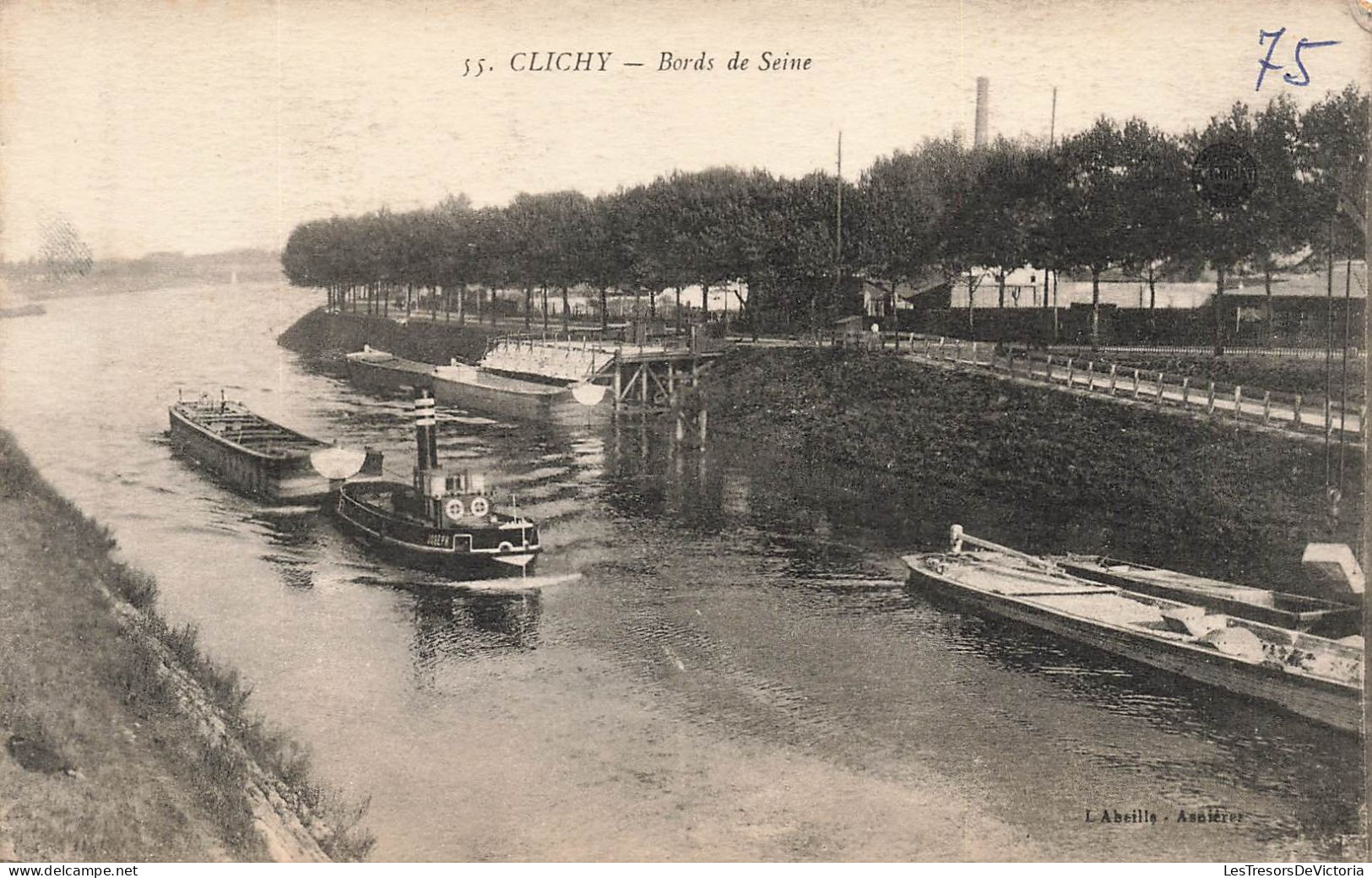 FRANCE - Clichy - Bords De Seine - Carte Postale Ancienne - Clichy