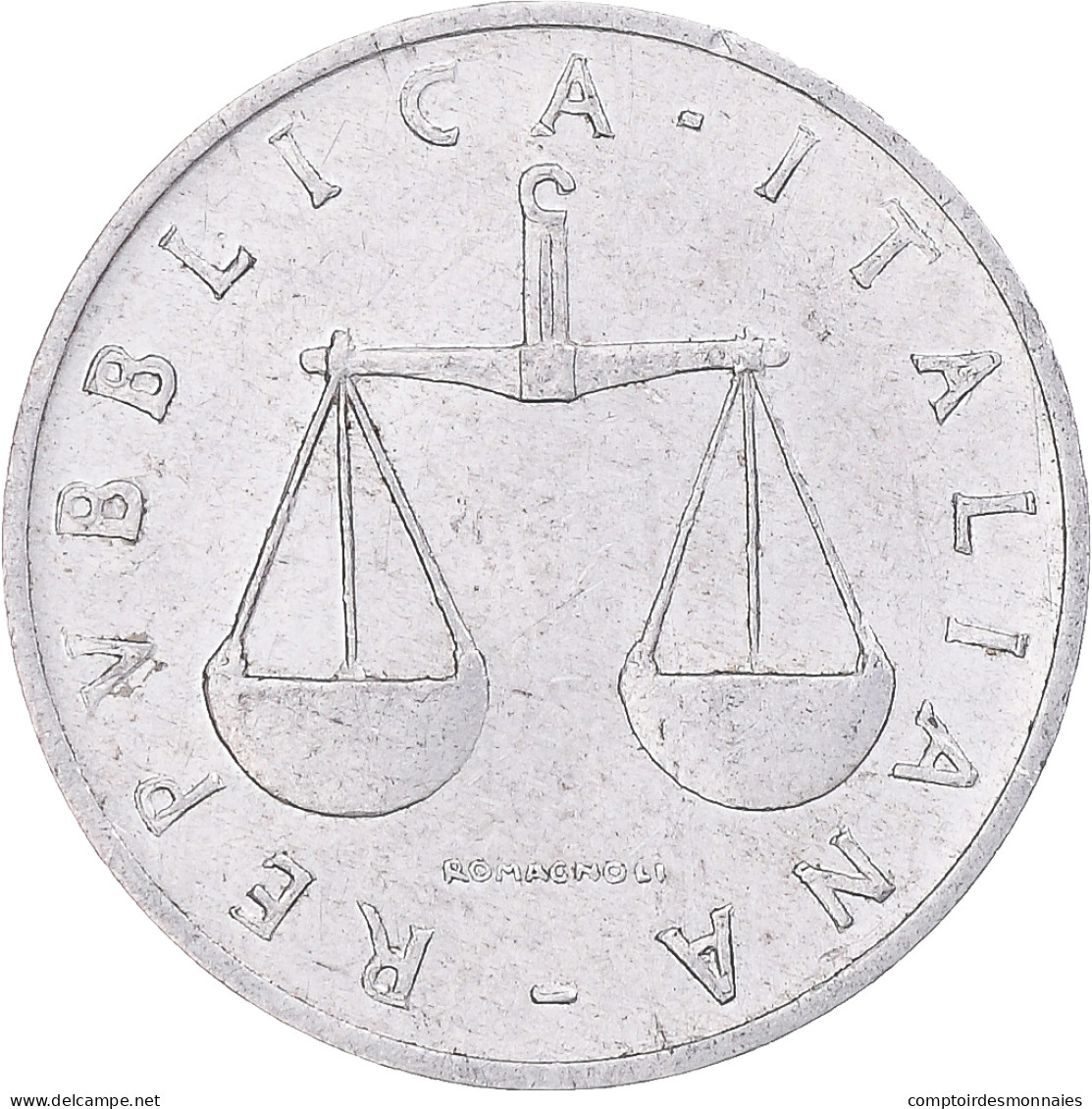 Monnaie, Italie, Lira, 1957, Rome, TTB, Aluminium, KM:91 - 1 Lire