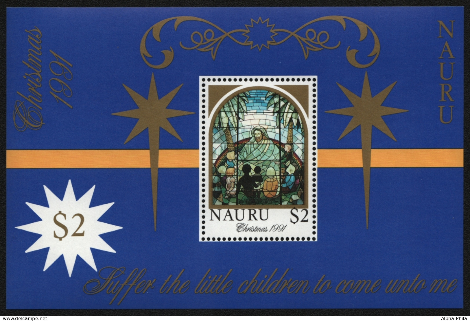 Nauru 1991 - Mi-Nr. Block 8 ** - MNH - Weihnachten / X-mas - Nauru