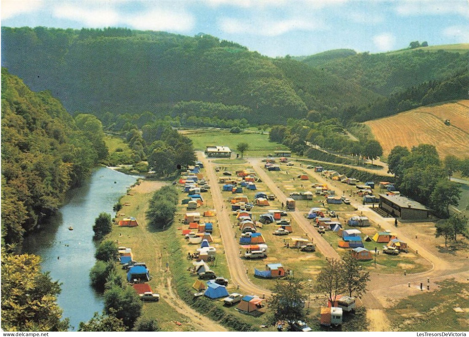 LUXEMBOURG - Vianden - Camping - Tentes - Carte Postale - Vianden