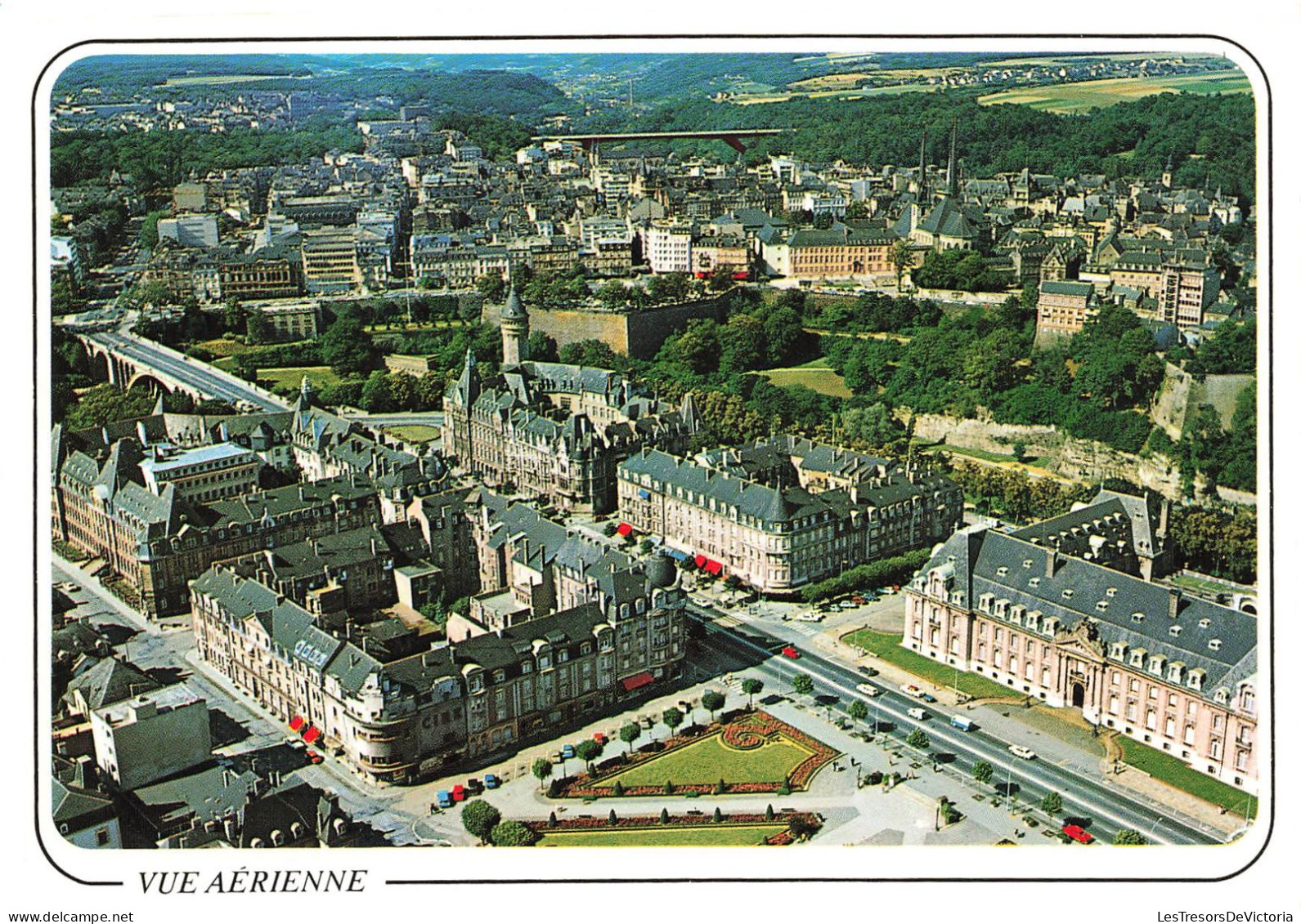 LUXEMBOURG - Luxembourg - Vue Aérienne - Carte Postale - Luxemburg - Town