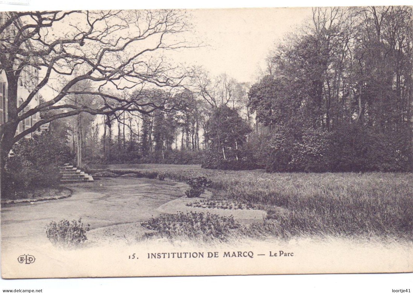 CP - Marcq En Baroeul - Le Parc - 1910 - Marcq En Baroeul