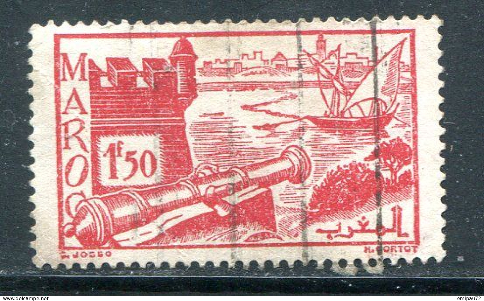 MAROC- Y&T N°229- Oblitéré - Used Stamps