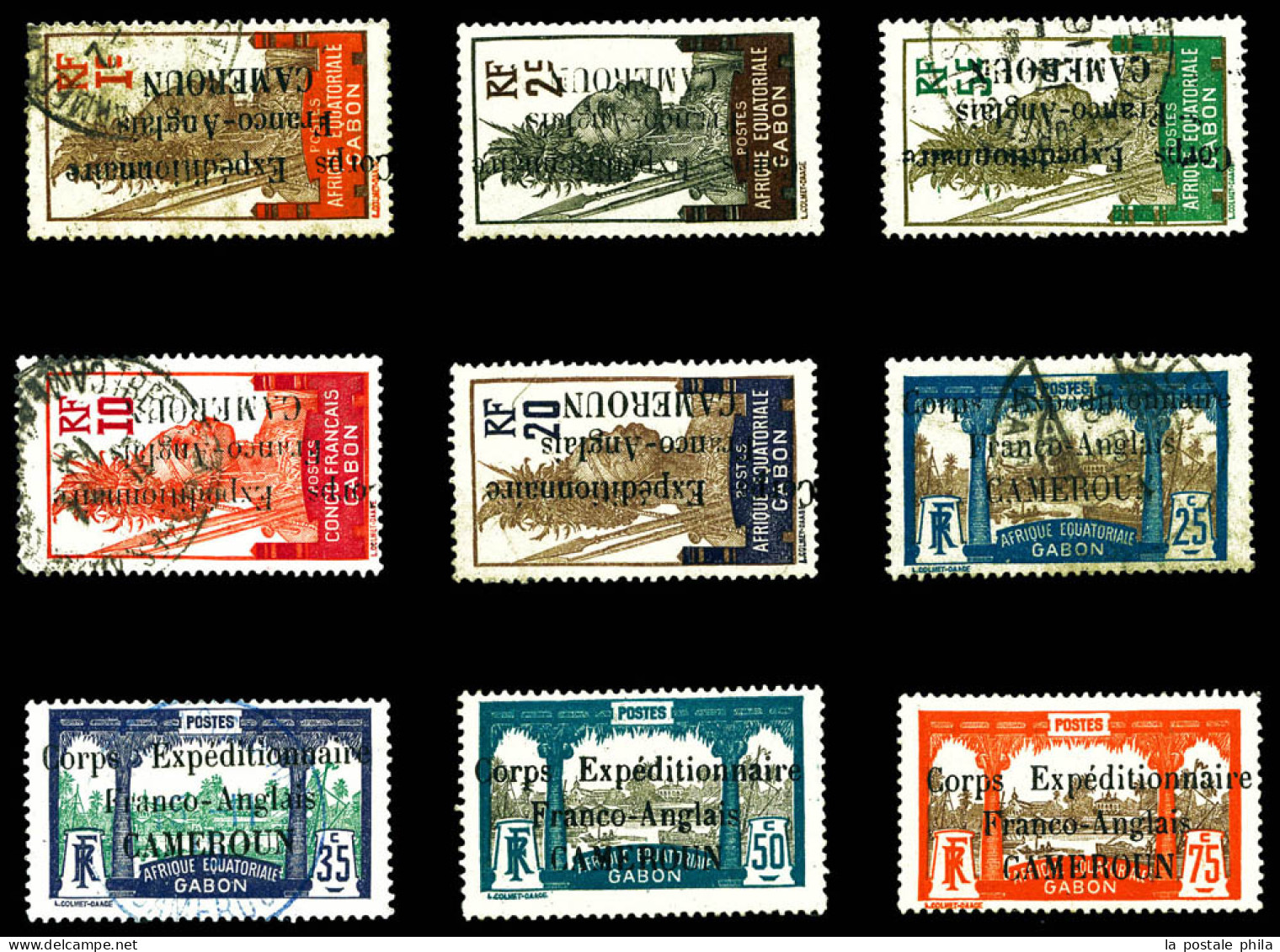 N°38, 39*, 41, 42, 43*, 44, 46, 49(*) Et 50*, Les 9 Valeurs TB (certificat)  Qualité: Oblitéré  Cote: 1395 Euros - Used Stamps