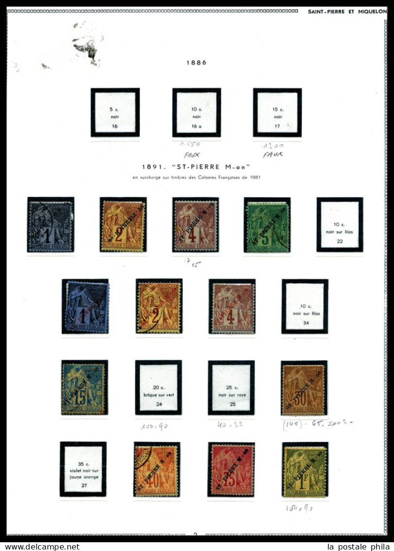 N°1885/2016, 1885-2016, POSTE/PA/TAXE/COLIS POSTAUX: Jolie Collection Présentée En 2 Albums Leuchturm. TTB  Qualité: Neu - Collections, Lots & Séries
