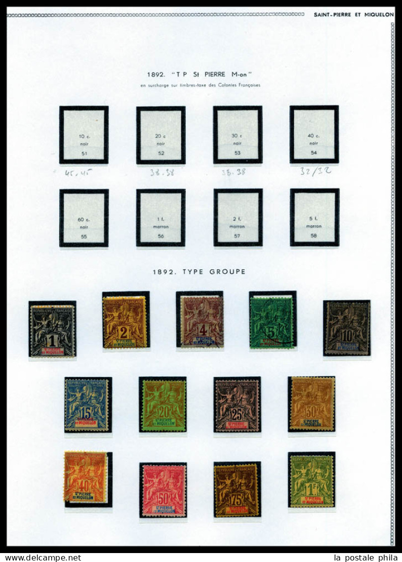 N°1885/2016, 1885-2016, POSTE/PA/TAXE/COLIS POSTAUX: Jolie Collection Présentée En 2 Albums Leuchturm. TTB  Qualité: Neu - Collections, Lots & Series