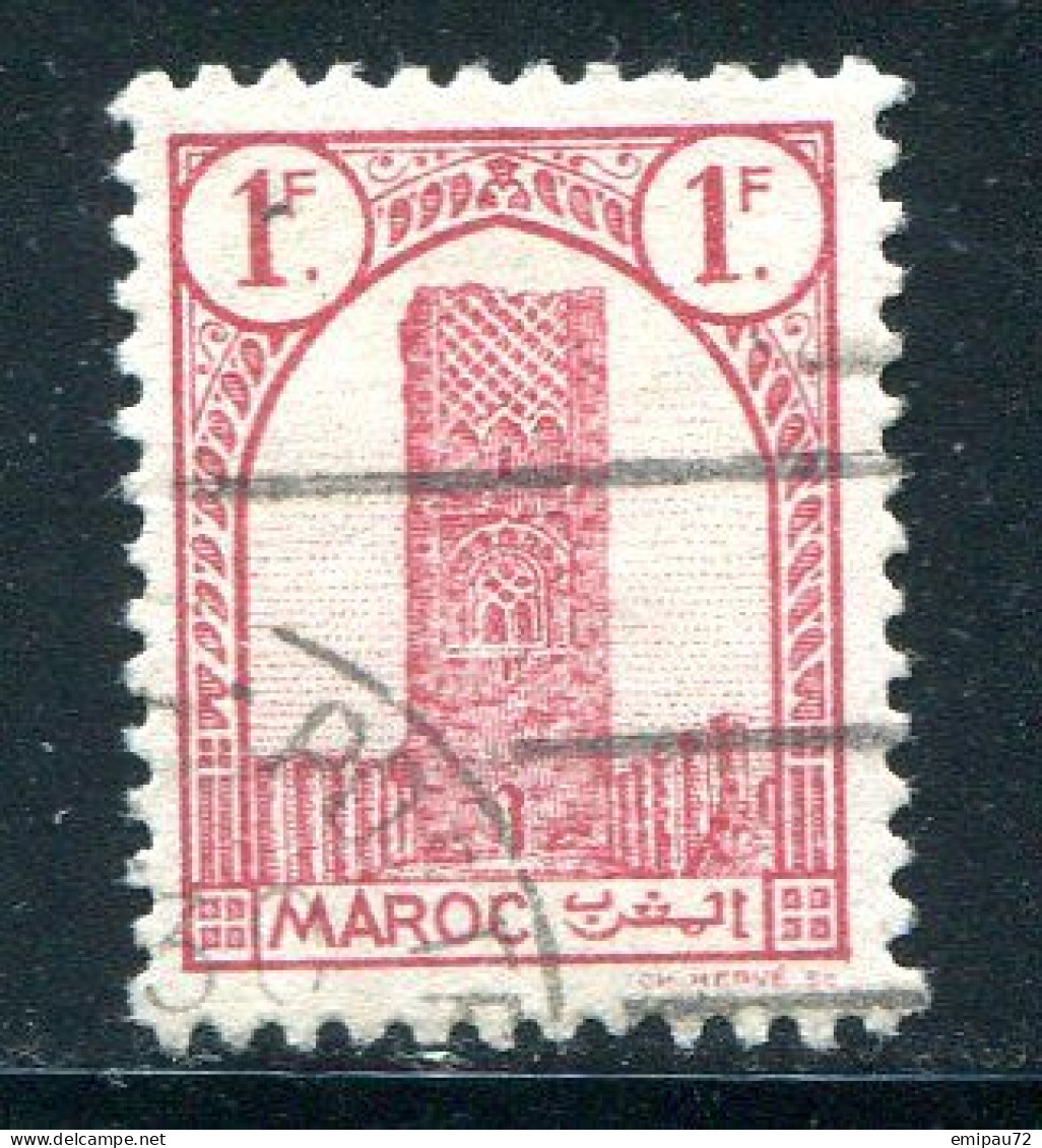 MAROC- Y&T N°211- Oblitéré - Usados