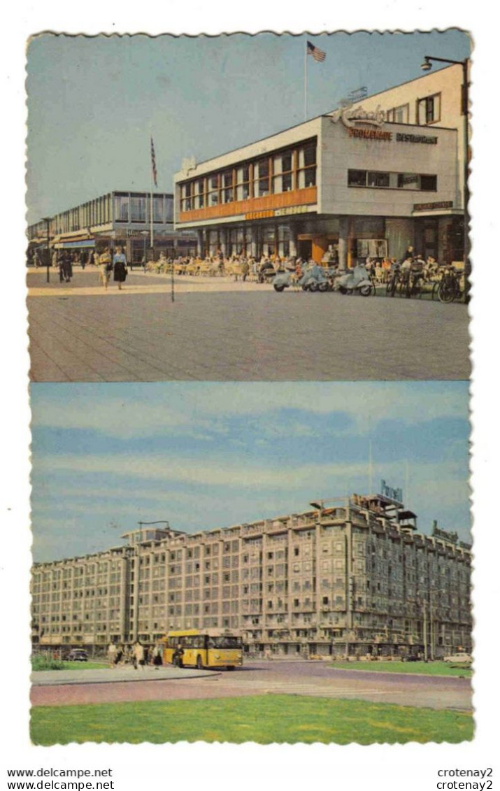 Rotterdam Groothandelsgebouw Lijnbaan Restaurant PUB PERSIL Scooter Ou Vespa Car Bus Ancien VOIR DOS - Rotterdam