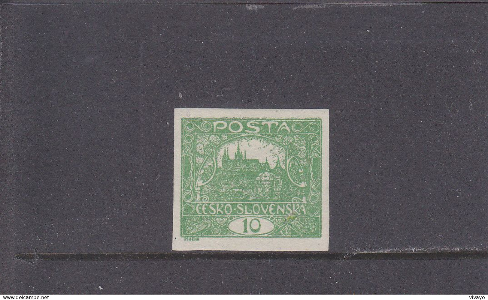 TCHECOSLOVAQUIE - CZECHOSLOVAKIA - CSSR - 1920 - * */ MNH - HRADCANY - Mi. 25 - Ongebruikt