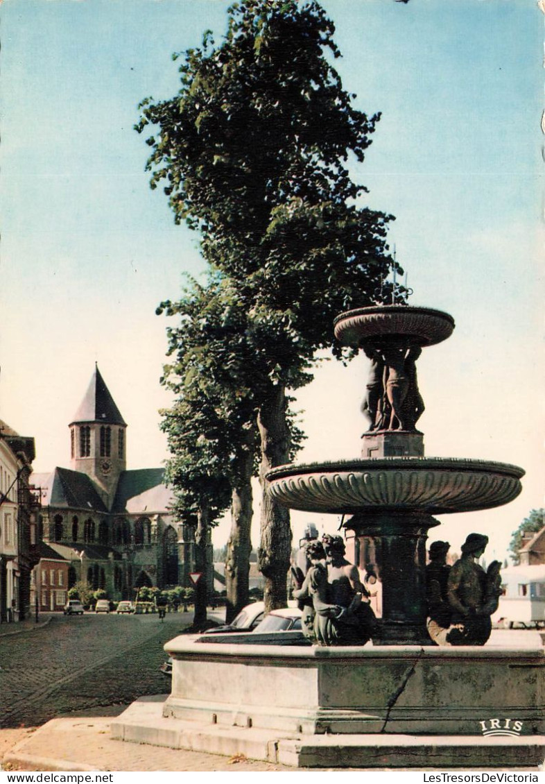 BELGIQUE - Audenarde - Église Notre-Dame - Pamele Et Fontaine Louise-Marie - Carte Postale - Oudenaarde