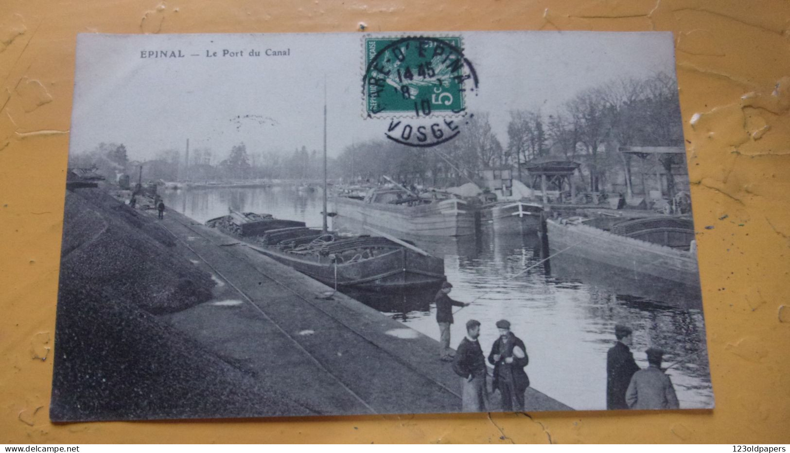 PENICHE CANAL CHEMIN DE  HALAGE  EPINAL - Embarcaciones