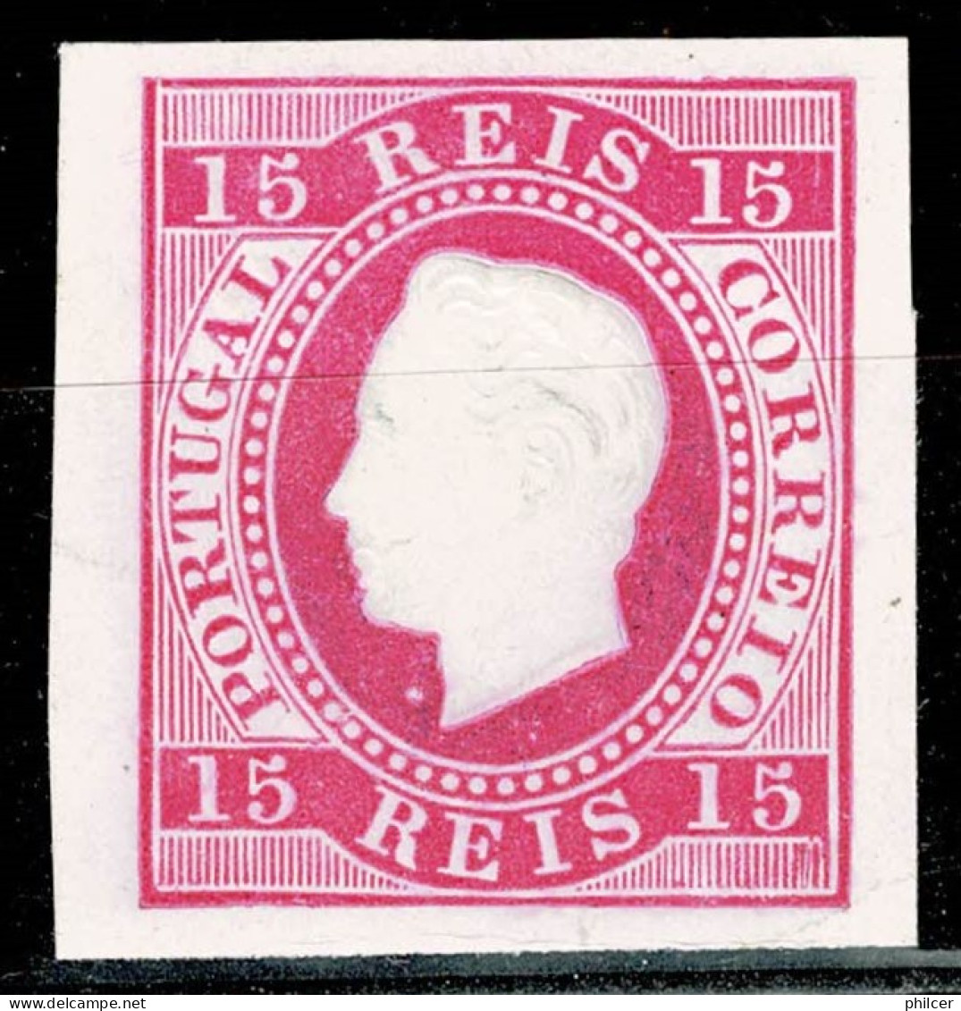 Portugal, 1870/6, # 38, Proof - Unused Stamps