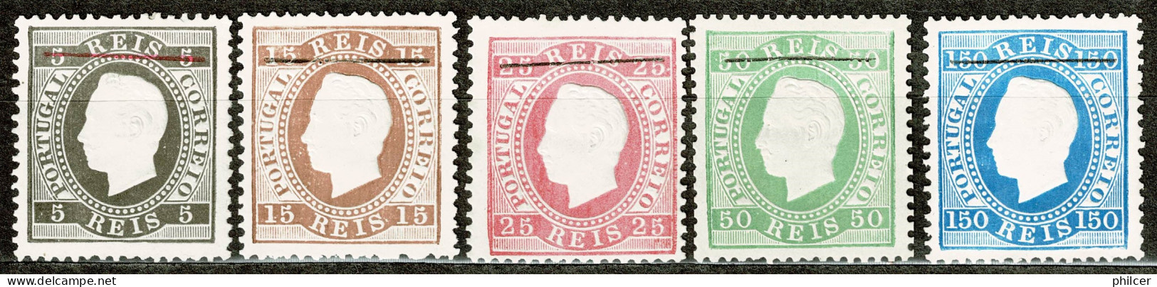 Portugal, 1905, Reprint, Traço - Unused Stamps