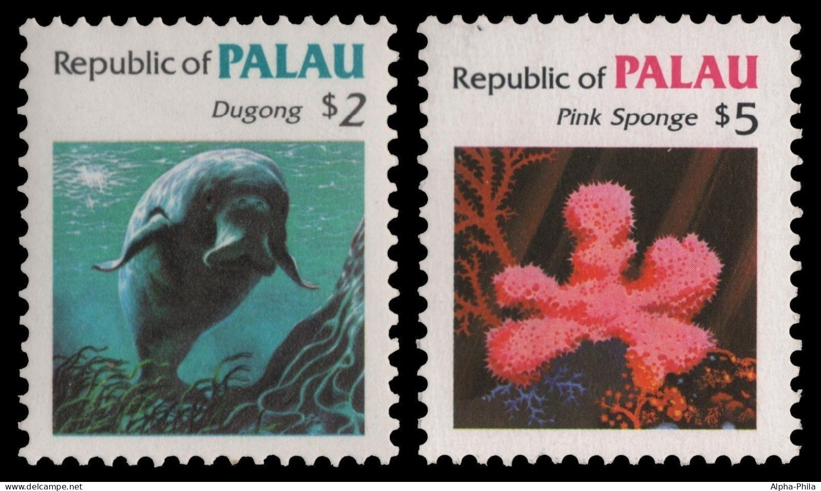 Palau 1984 - Mi-Nr. 59-60 ** - MNH - Meeresleben / Marine Life - Palau