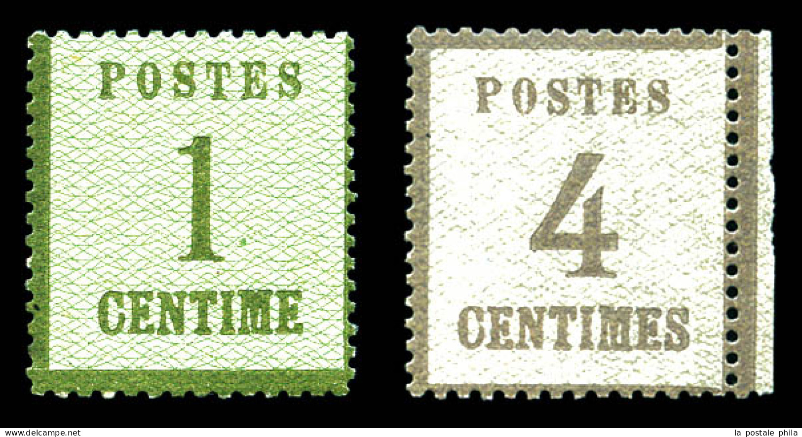 N°1 Et 3, Les 2 Valeurs TB  Qualité: **   - Unused Stamps