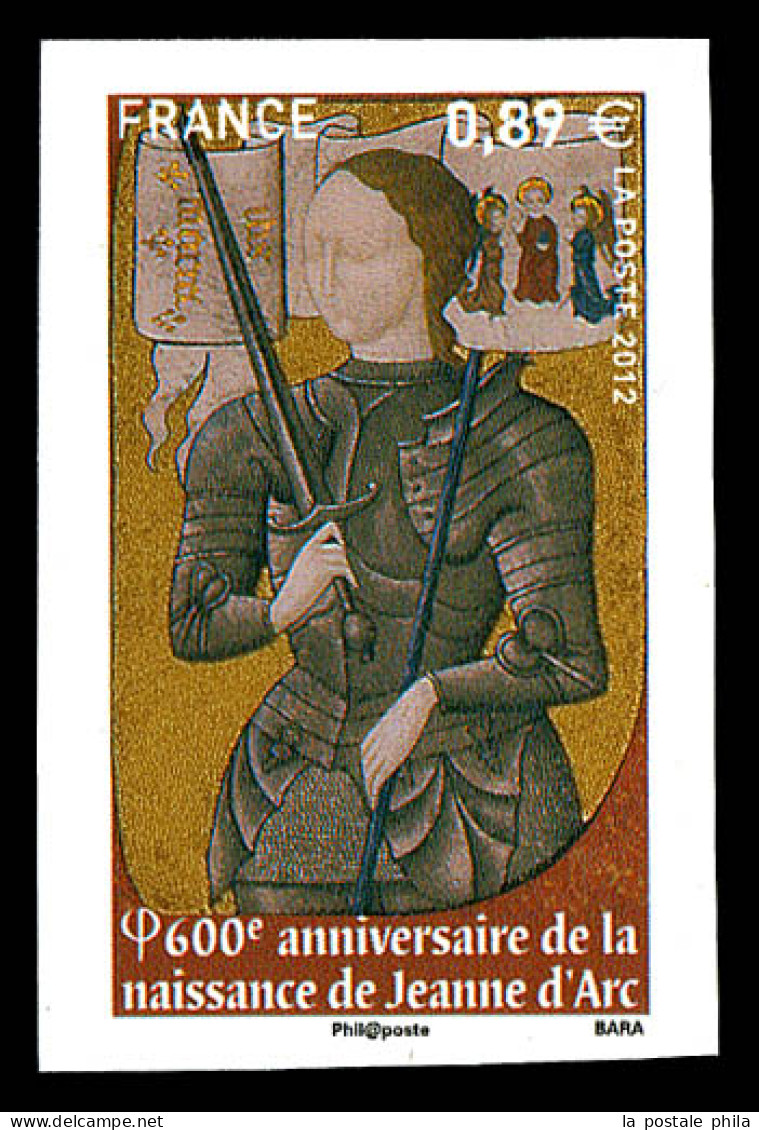 N°4582A, Non émis: Jeanne D'Arc, Valeur Faciale à 0.89€ Au Lieu De 0.77€. TTB (références Maury) (certificat)  Qualité:  - 2011-2020