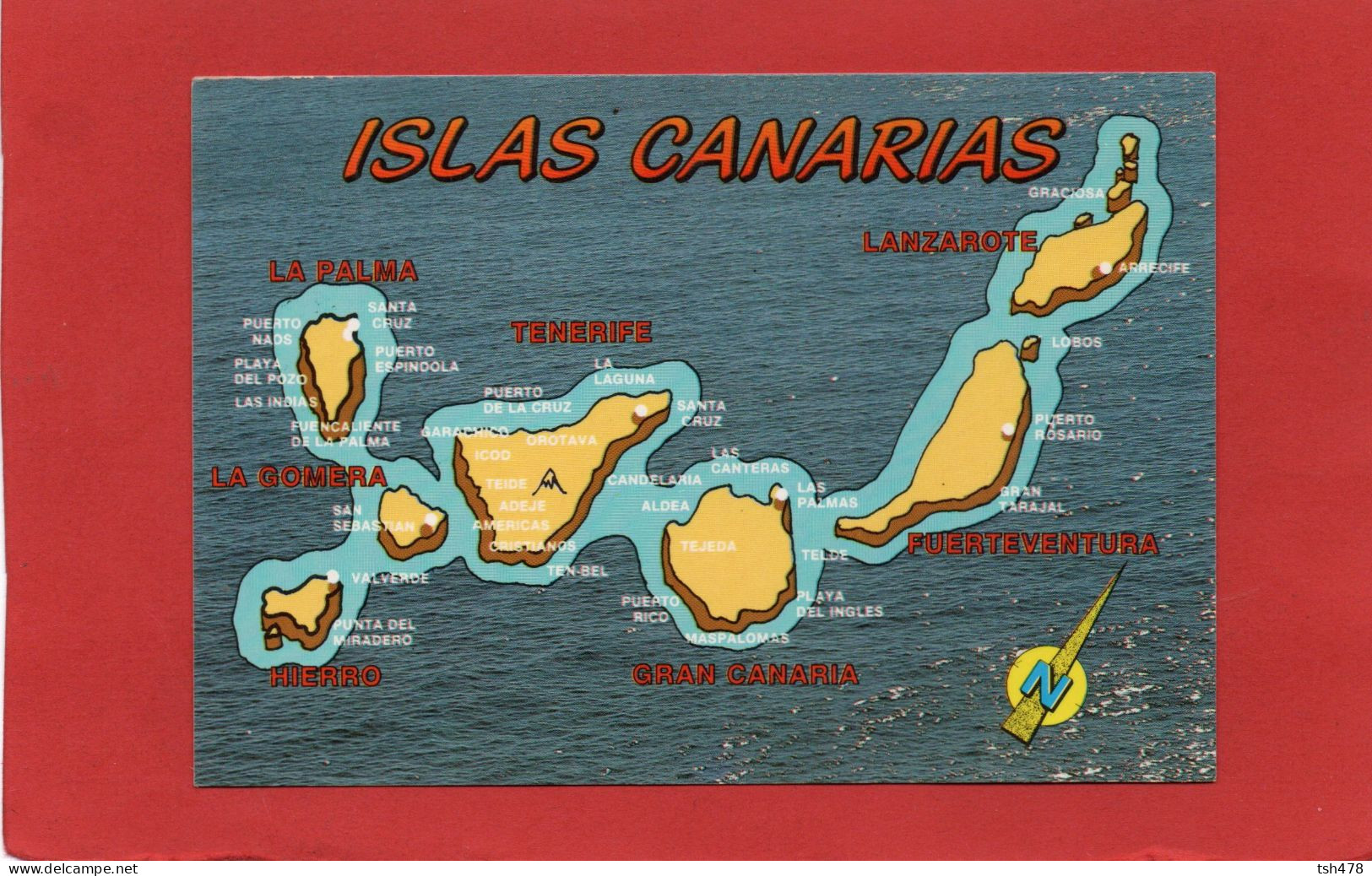 ESPAGNE---ISLAS CANARIAS----voir 2 Scans - Autres & Non Classés