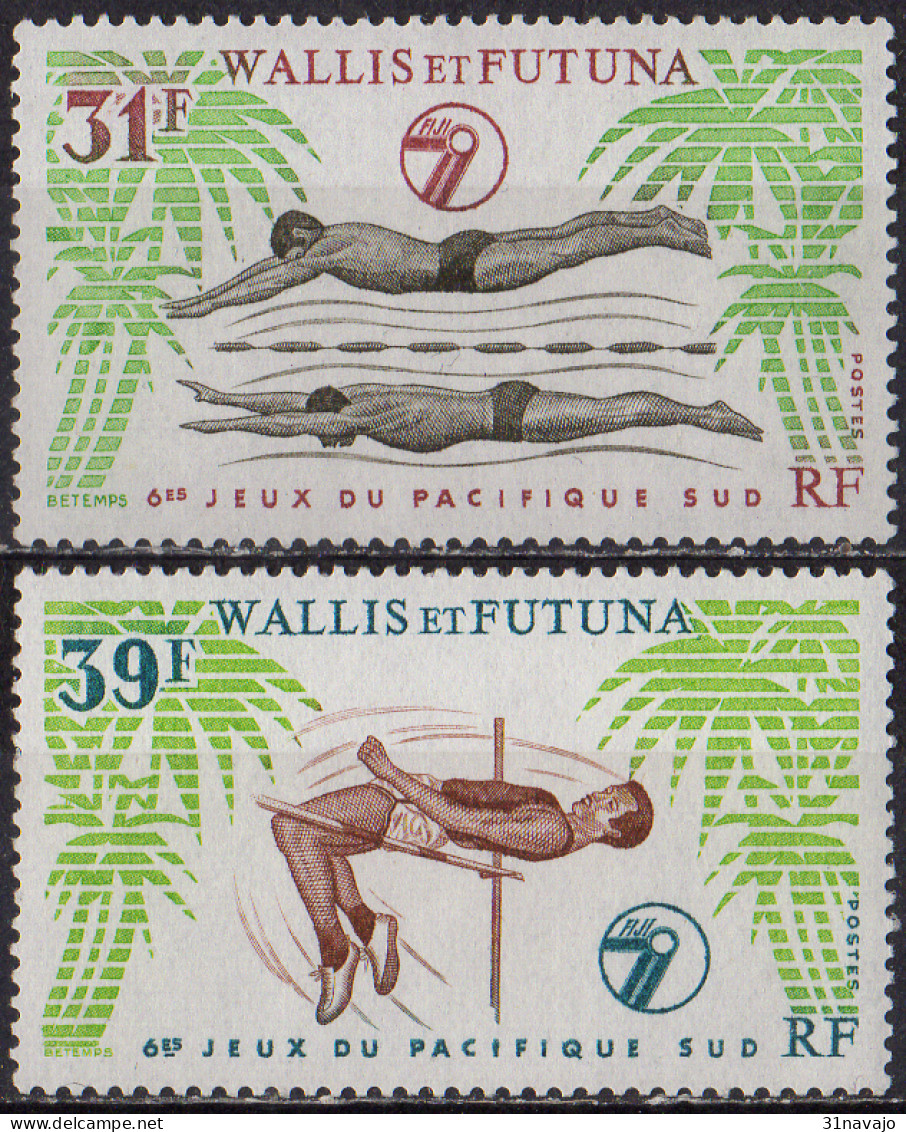 WALLIS ET FUTUNA - 6e Jeux Du Pacifique Sud - Unused Stamps