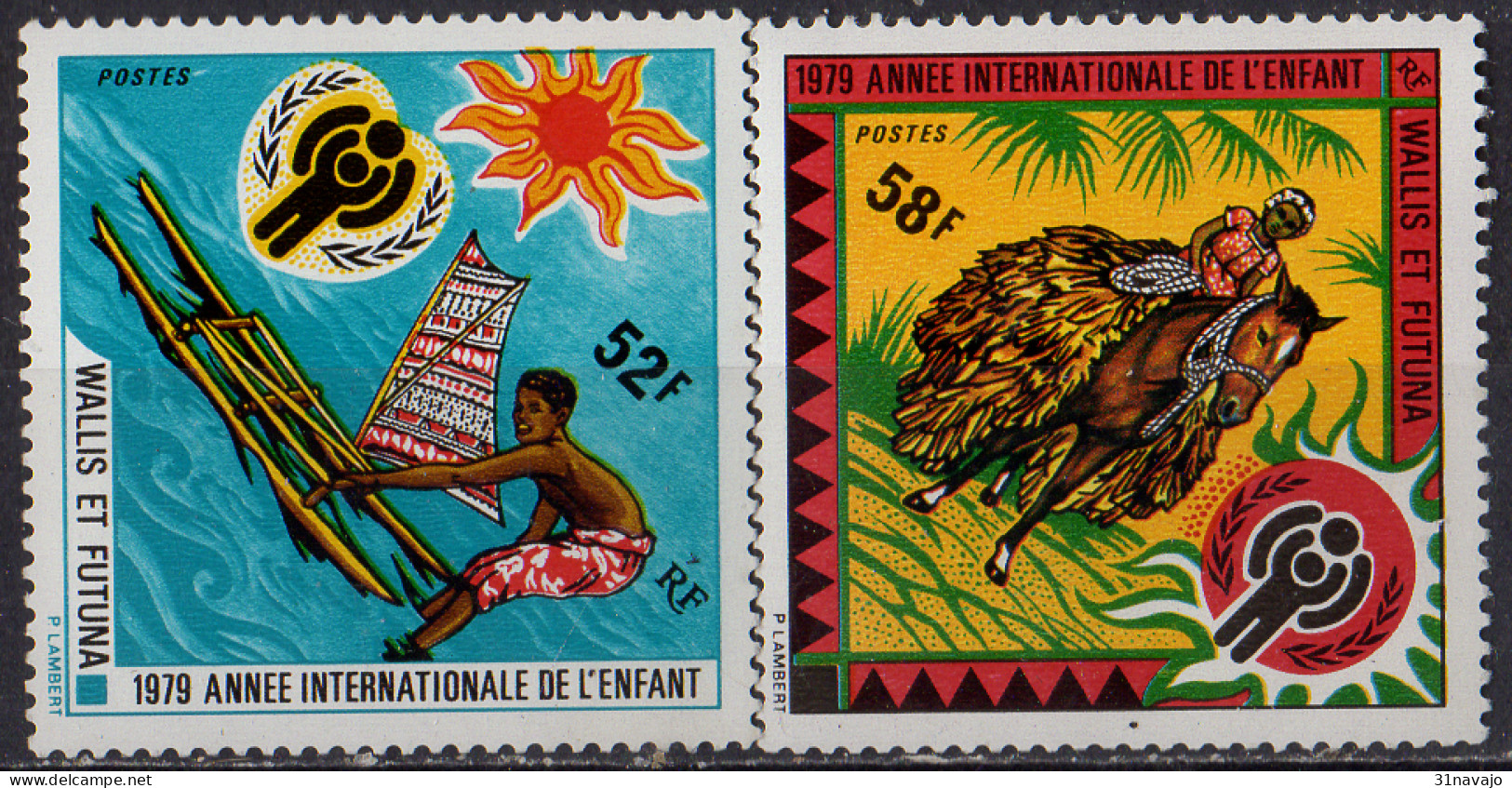 WALLIS ET FUTUNA - Année Internationale De L'enfant - Unused Stamps