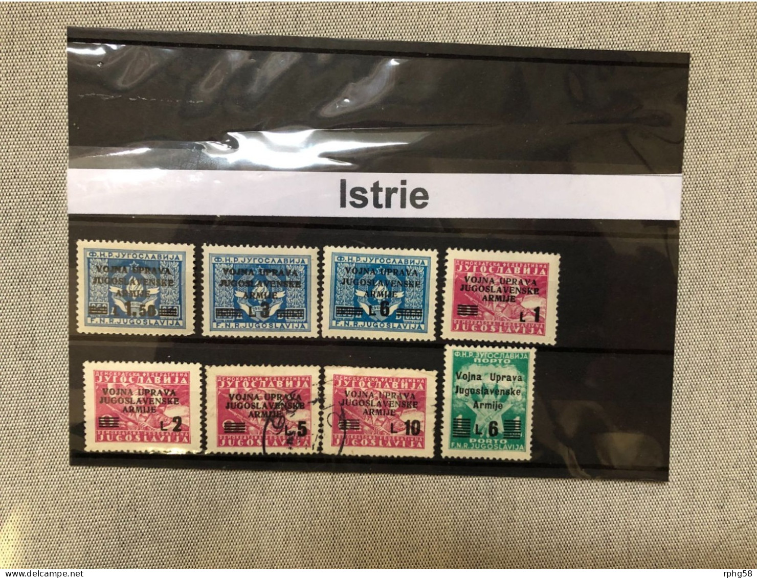 Lot Timbres Istrie - Collections, Lots & Series