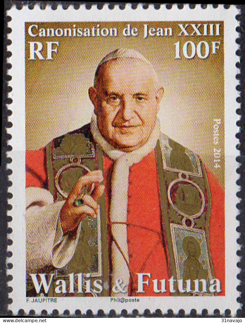 WALLIS ET FUTUNA - Canonisation De Jean XIII - Unused Stamps