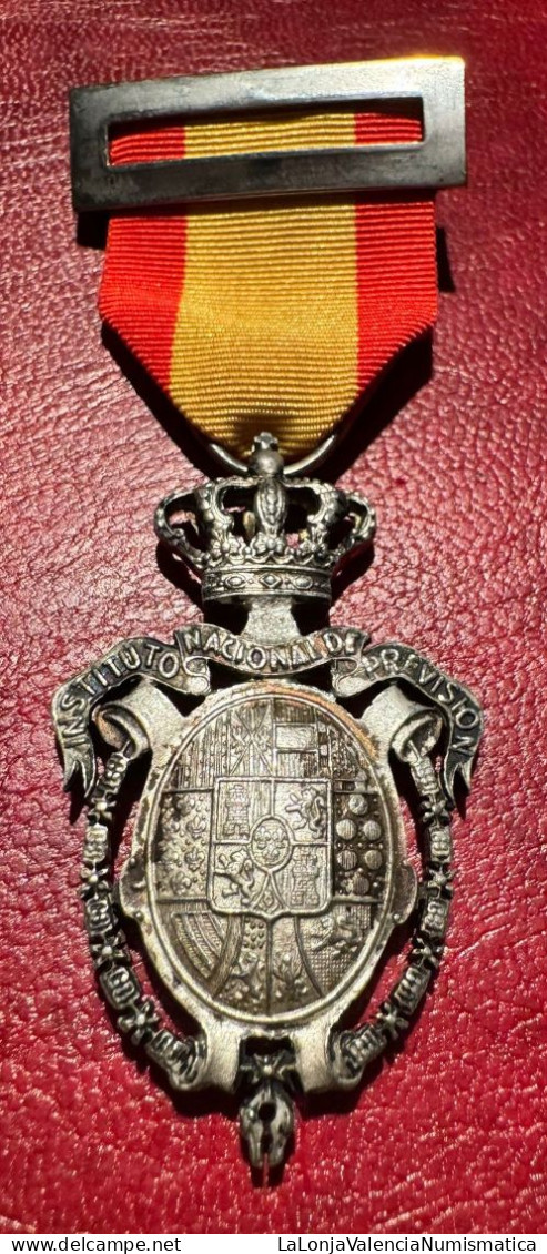 España Medalla Alfonso XIII Previsión 1908 PG 787 - Altri & Non Classificati