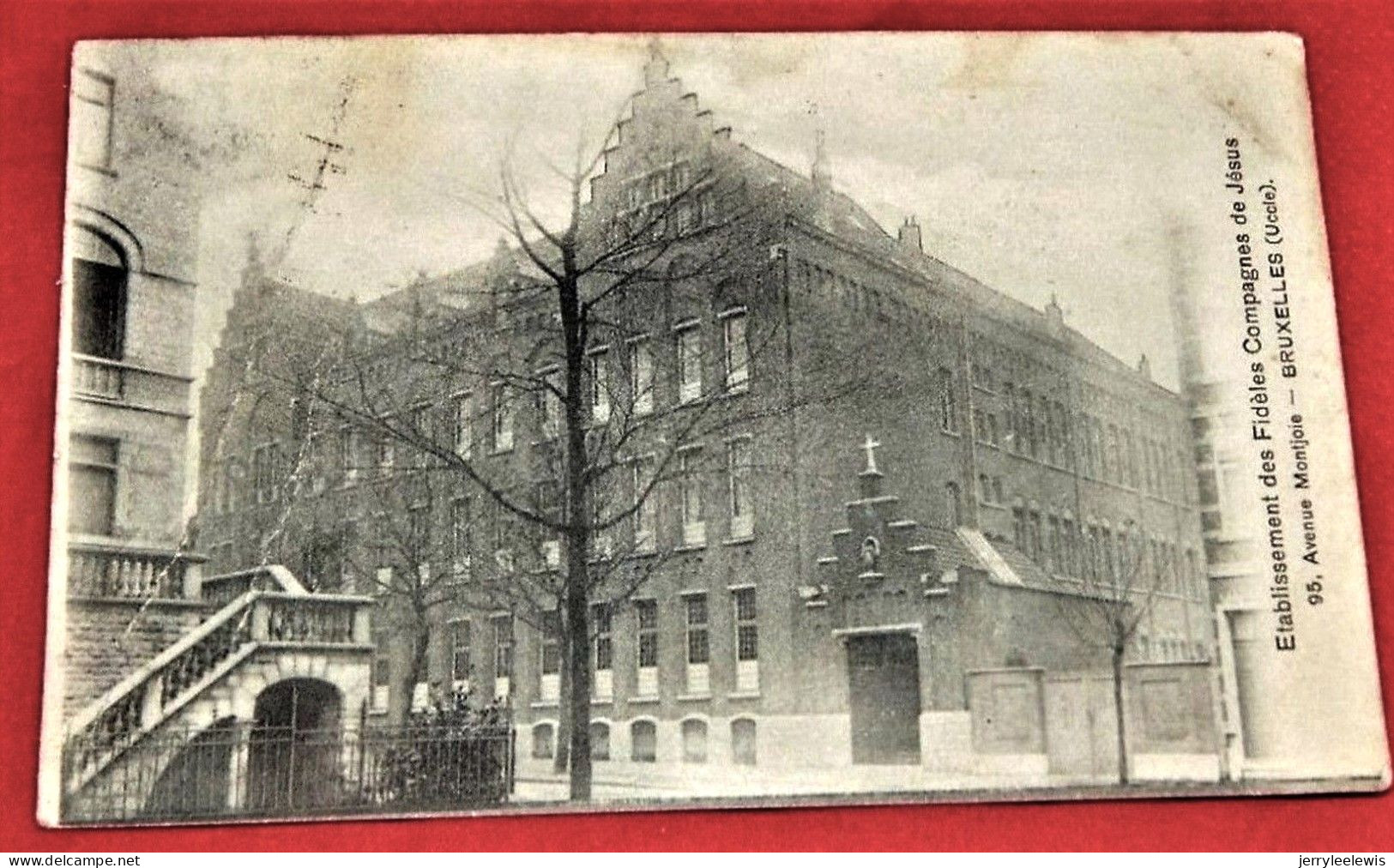 BRUXELLES -  Etablissement Des Fidèles Compagnes De Jésus, 95 Avenue Montjoie  -  1914 - Onderwijs, Scholen En Universiteiten