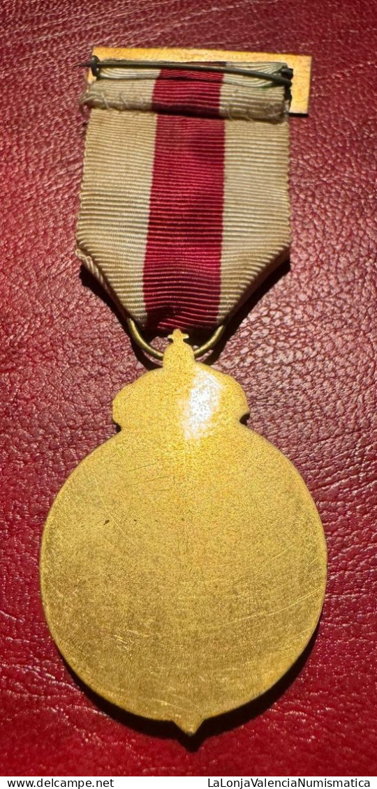 España Medalla Alfonso XIII Cruz Roja 1926-1931 PG 280 - Sonstige & Ohne Zuordnung