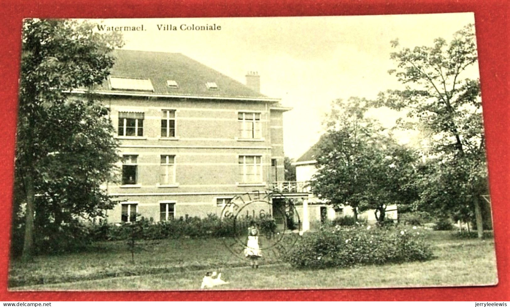 BRUXELLES - WATERMAEL - BOITSFORT -  Villa  Coloniale  -  1911   - - Watermael-Boitsfort - Watermaal-Bosvoorde