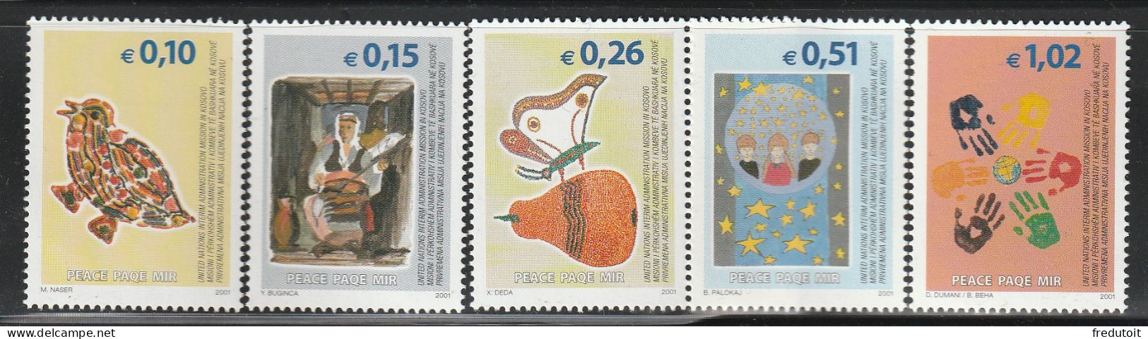 KOSOVO - N°11/5 ** (2002) - Unused Stamps