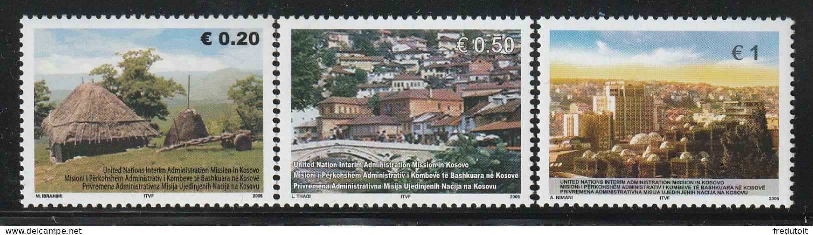 KOSOVO - N°35/6 ** (2005) Villes Et Villages - Ungebraucht