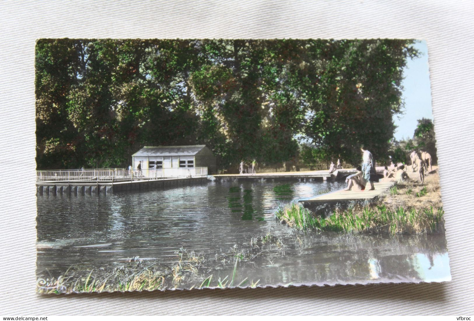 Cpsm 1963, Lamotte Beuvron, La Piscine, Loir Et Cher 41 - Lamotte Beuvron