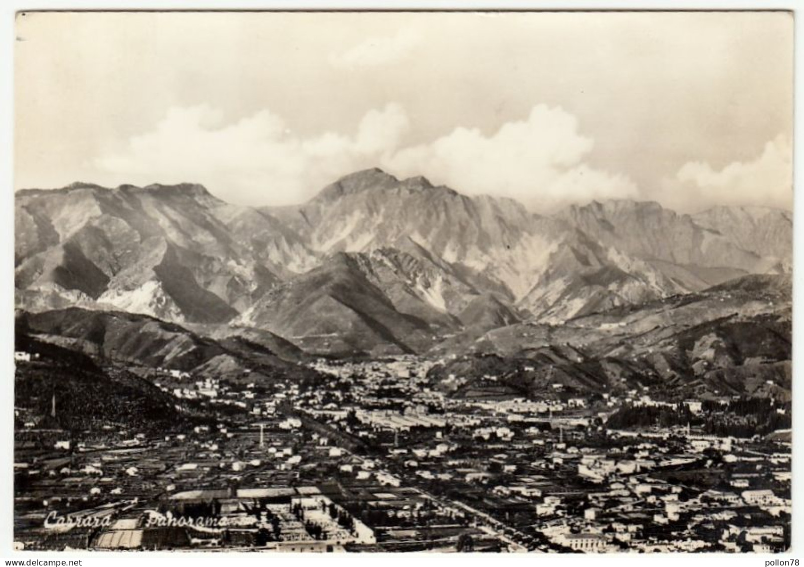 CARRARA - PANORAMA - 1963 - Carrara