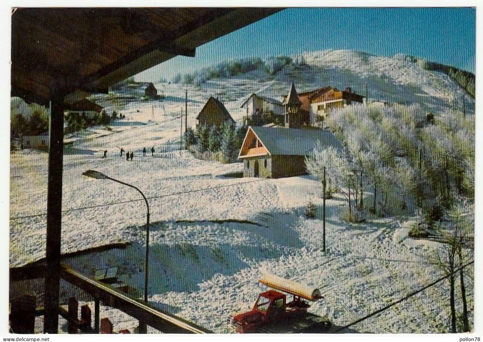 PIAN DEL FALCO - VEDUTA INVERNALE - SESTOLA - MODENA - Anni '70 - Carrara