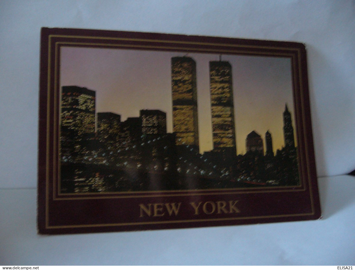 THE BROOKLYN BRIDGE SURROUNDED BY THE TOWERING LOWER MANHATTAN SKYLINENEW YORK CITY ETATS UNIS CPM 1992 - Manhattan
