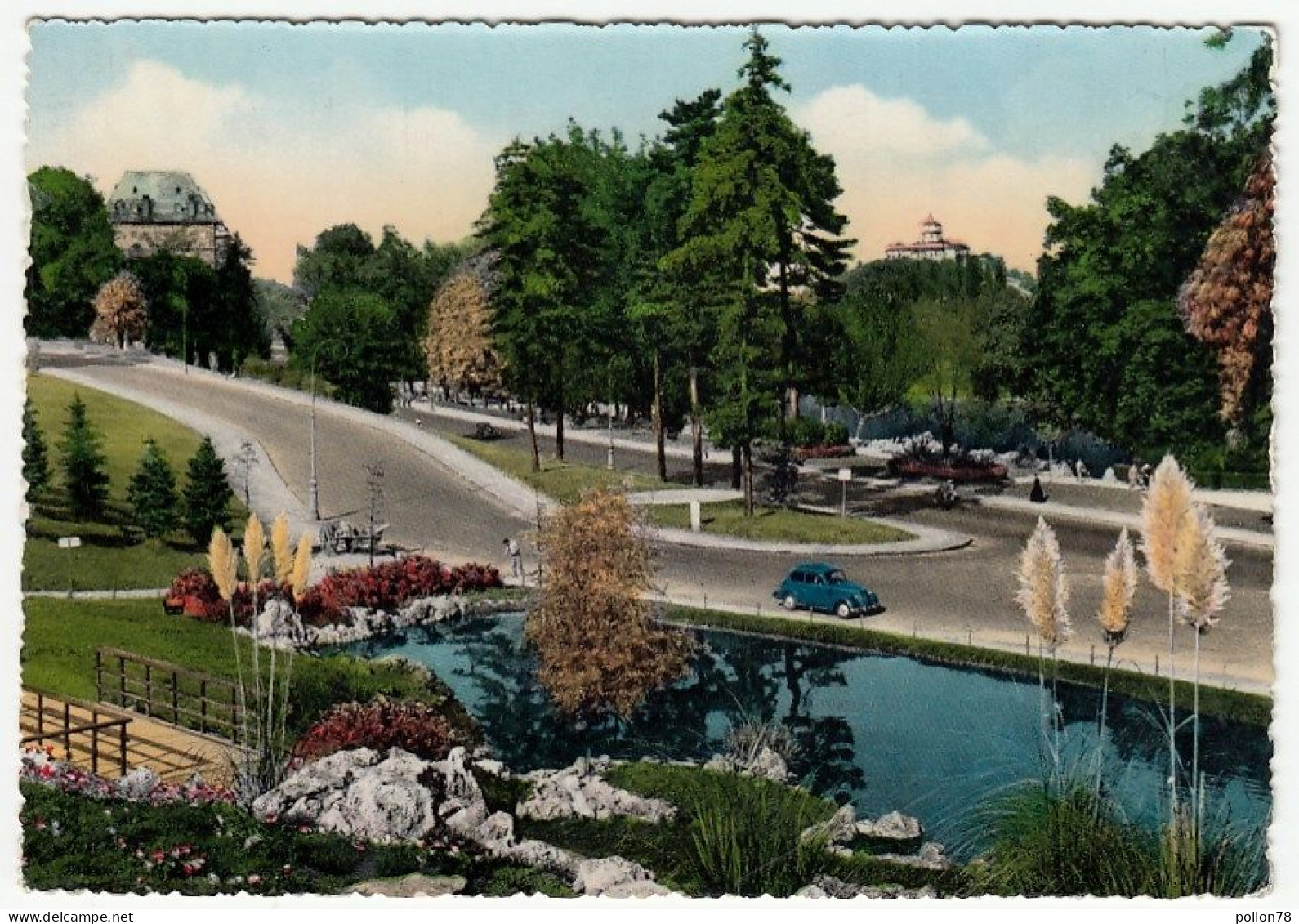 TORINO - PARCO DEL VALENTINO - IL LAGHETTO - 1954 - Castello Del Valentino