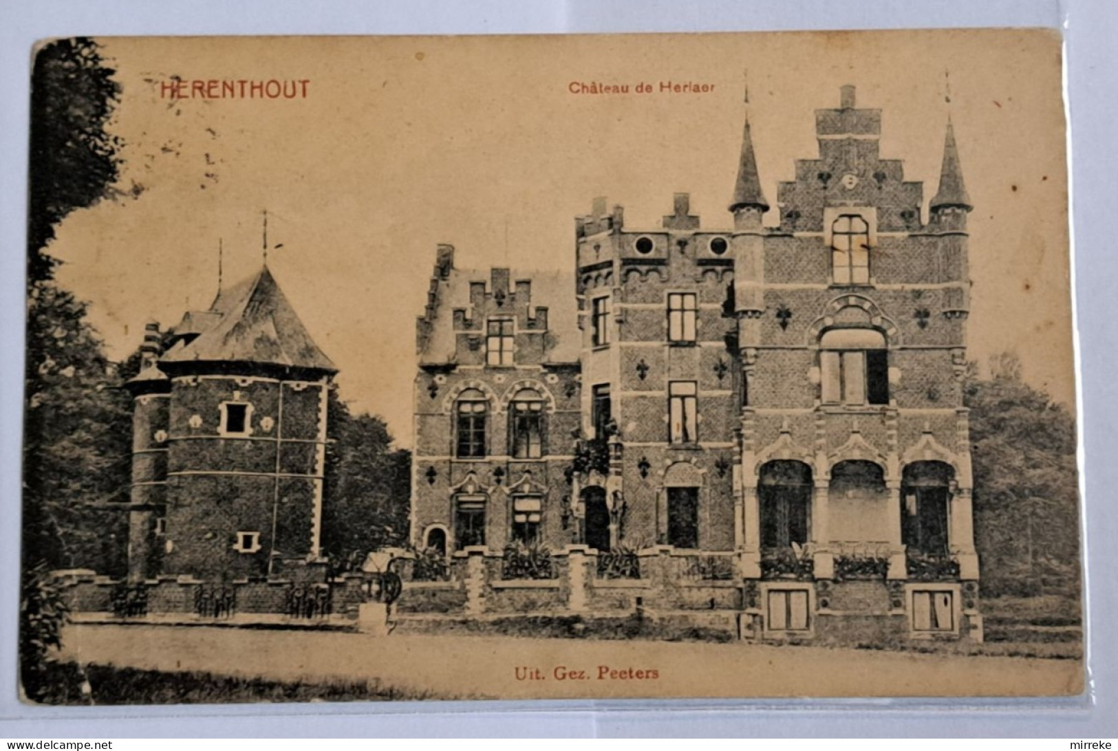 @J@  -  HERENTHOUT  -  Château De Herlaer  -  Zie / Voir / See Scan's - Herenthout