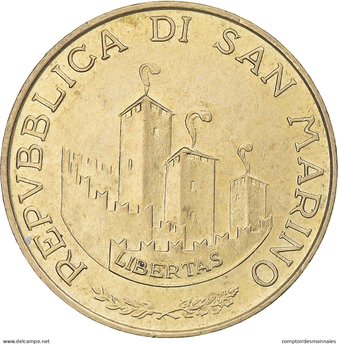 Monnaie, Saint Marin , 200 Lire, 1993, TTB, Bronze-Aluminium, KM:300 - San Marino
