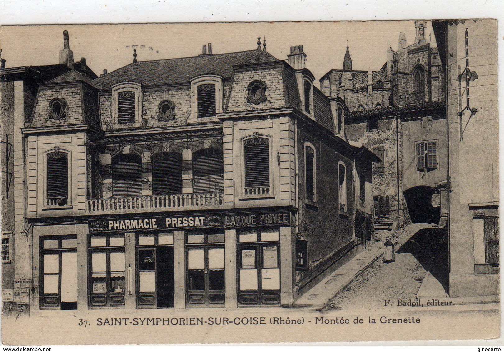 St Saint Symphorien Sur Coise Montée De La Grenette - Saint-Symphorien-sur-Coise