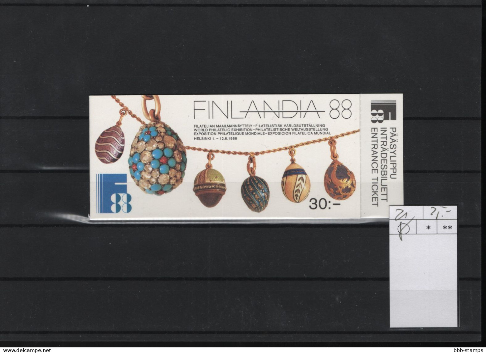 Finland Michel Cat.No. Booklet  Used 21 - Carnets