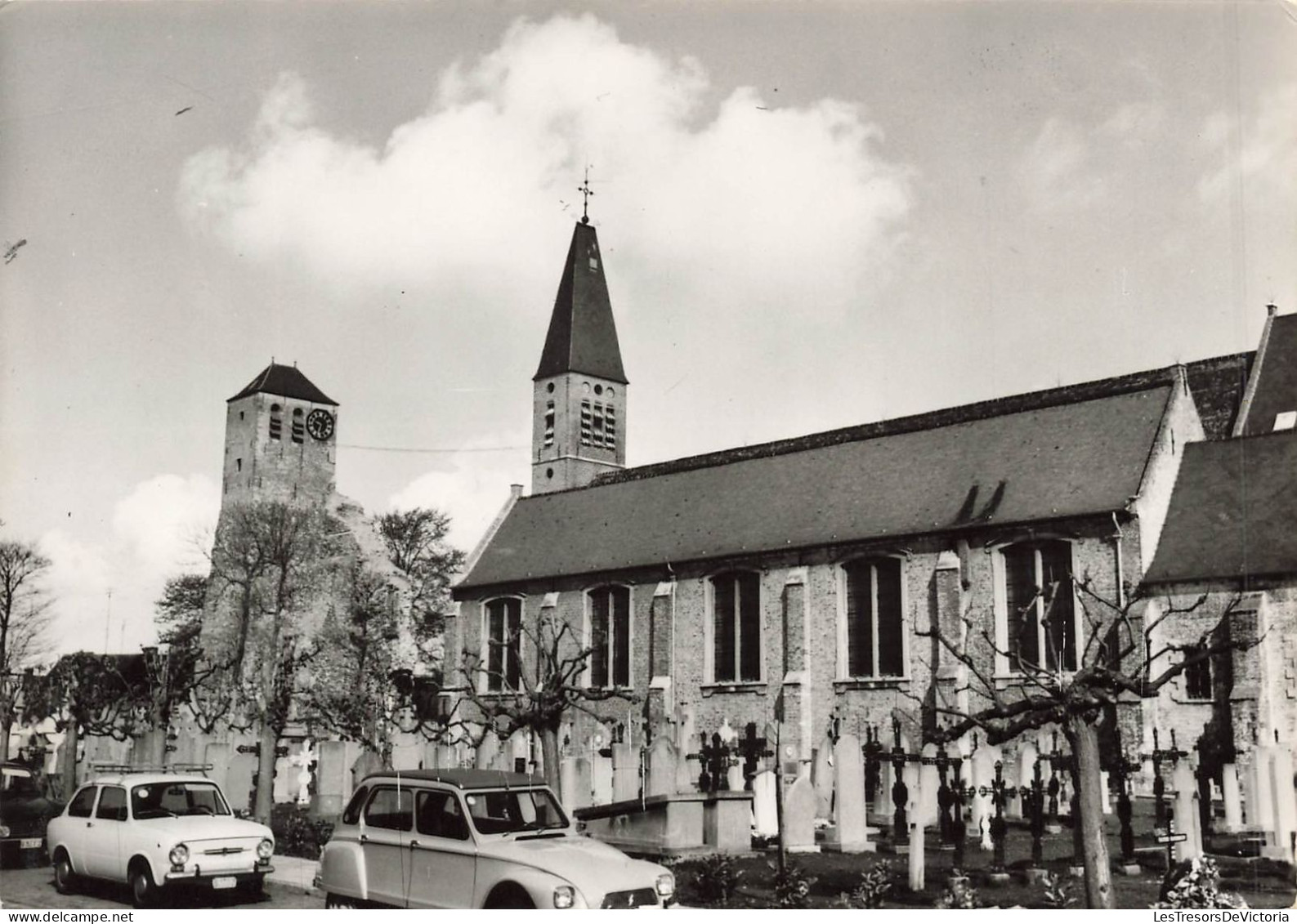 BELGIQUE - Bruges - Dudzele - Vue Sur L'église - Carte Postale Ancienne - Brugge