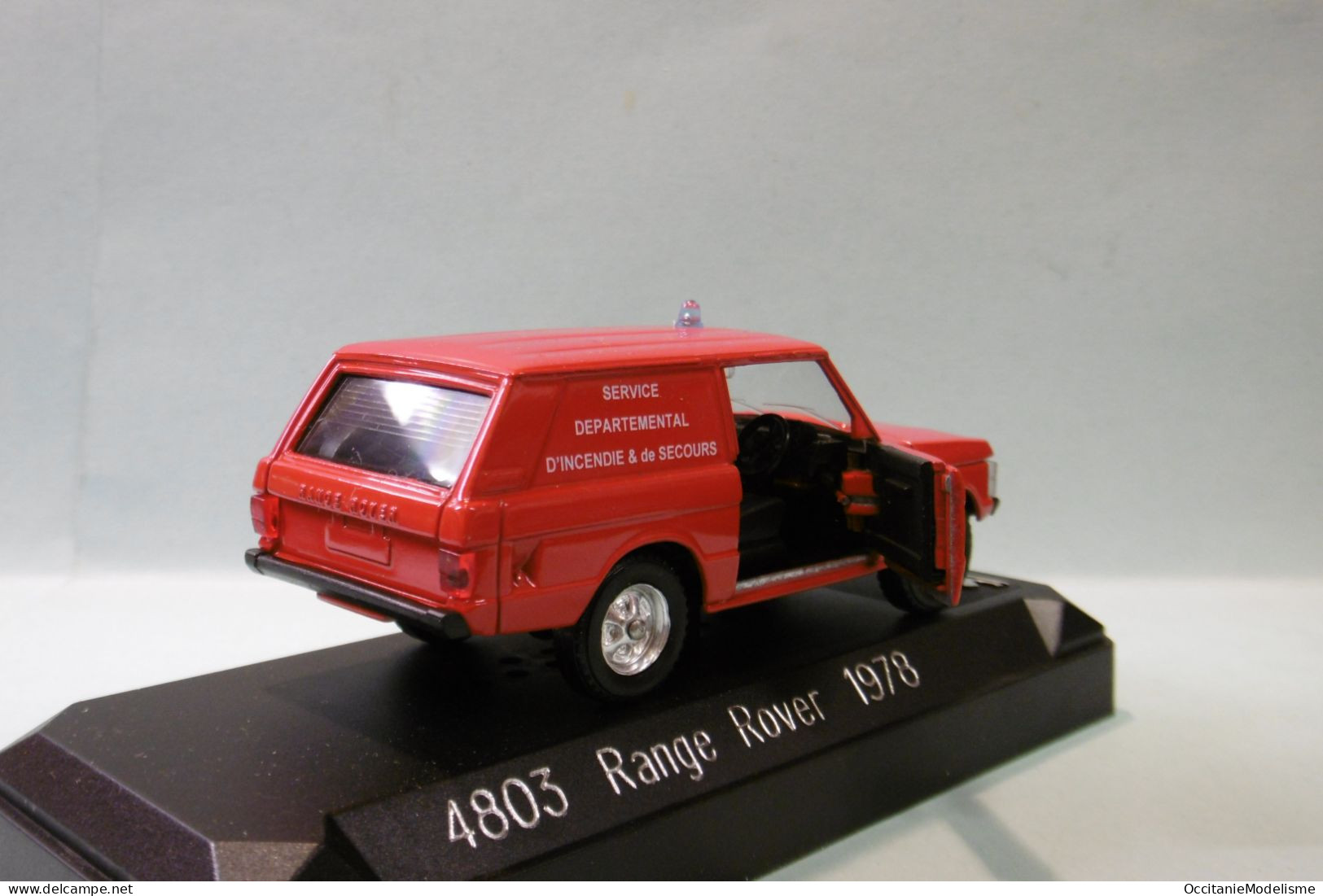 Solido - RANGE ROVER 1978 Pompiers Réf. 4803 BO 1/43 - Solido