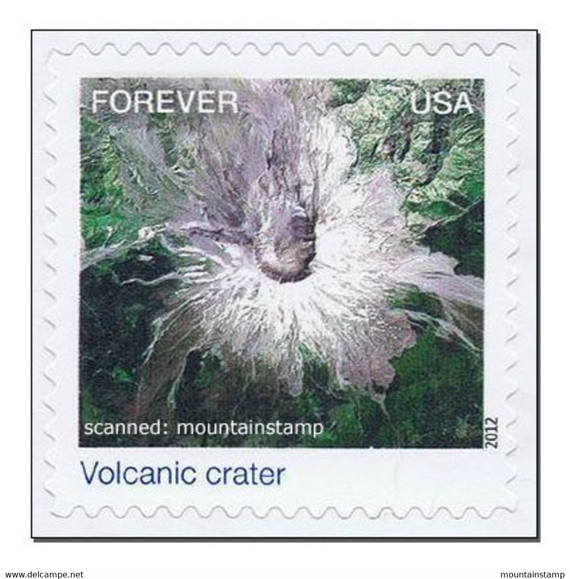 USA 2012 Mountains Berge Volcano Saint Helens Volcans ** MNH - Ongebruikt