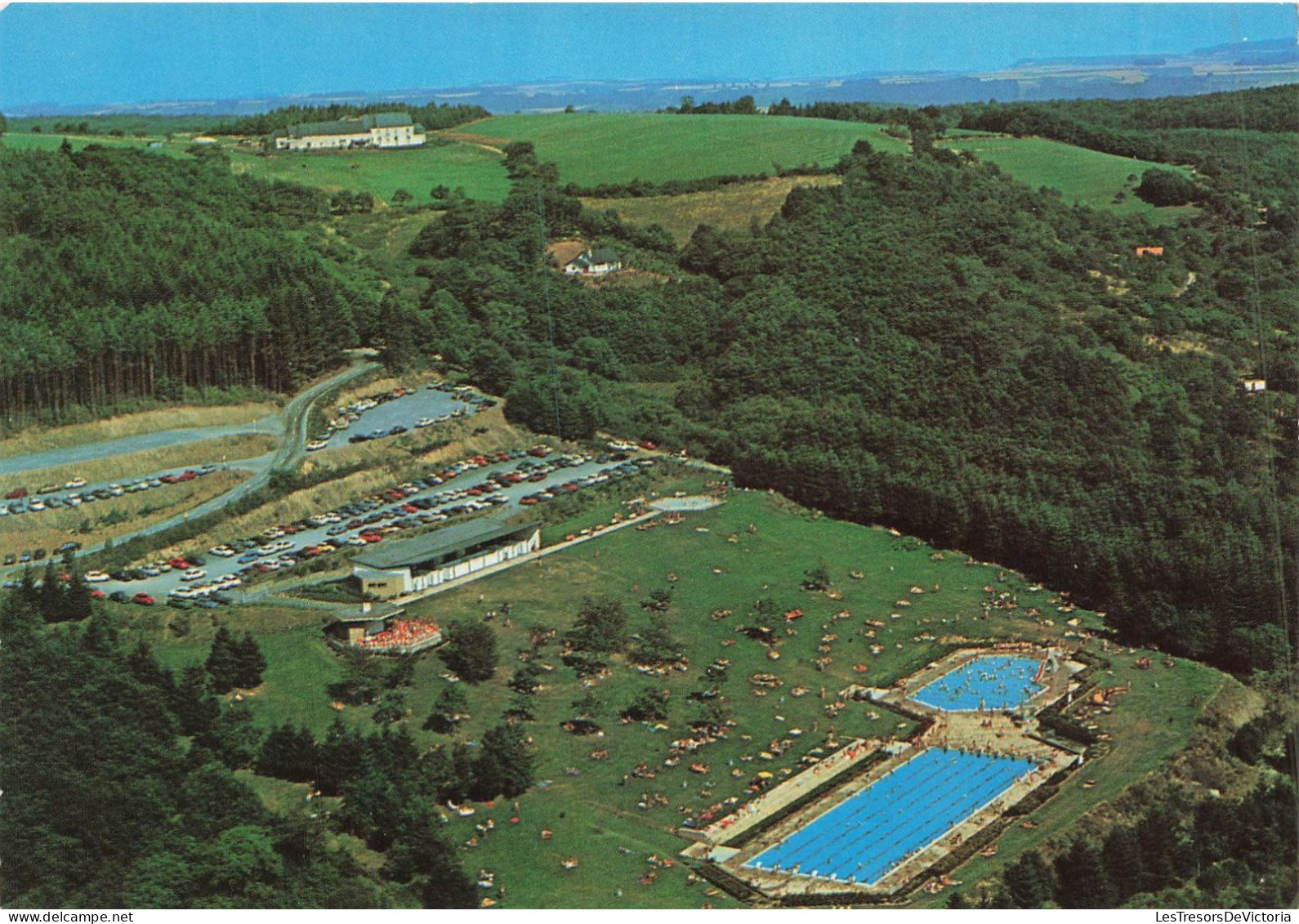 LUXEMBOURG - Vianden - Vue Sur La Piscine - Colorisé - Carte Postale - Vianden