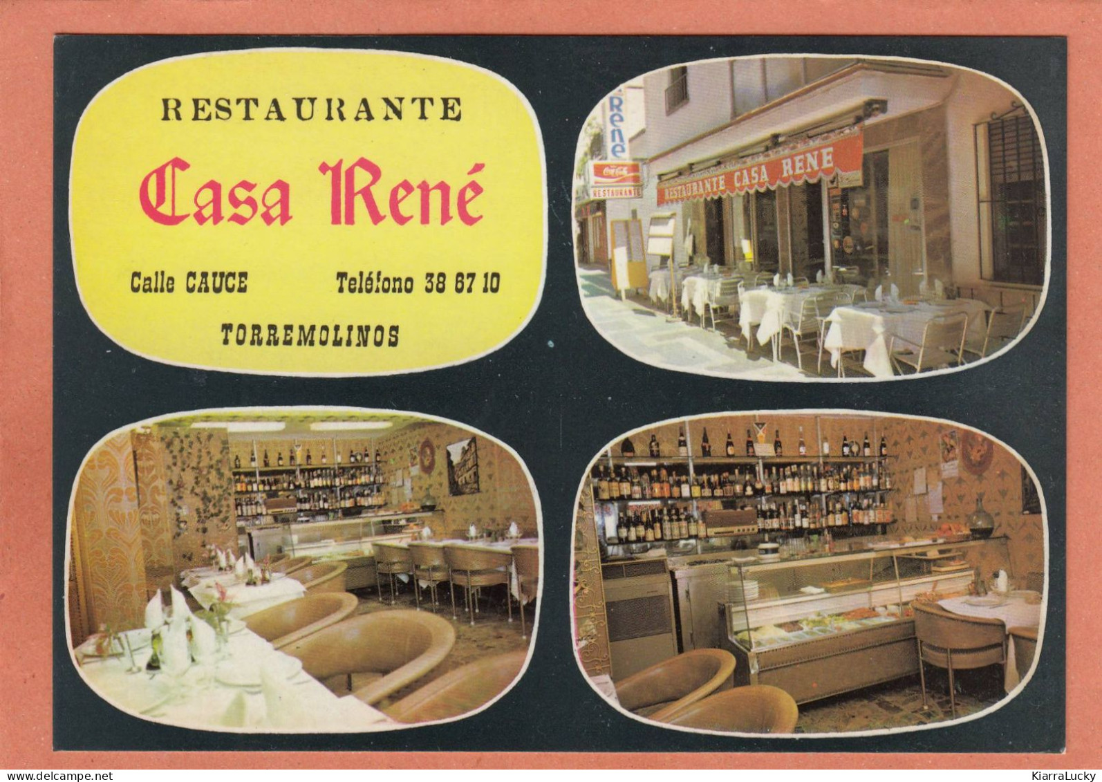 TORREMOLINOS - MALAGA - ANDALUCIA - RESTAURANTE CASA RENE CALLE CAUCE - NEUVE - Hotels & Restaurants