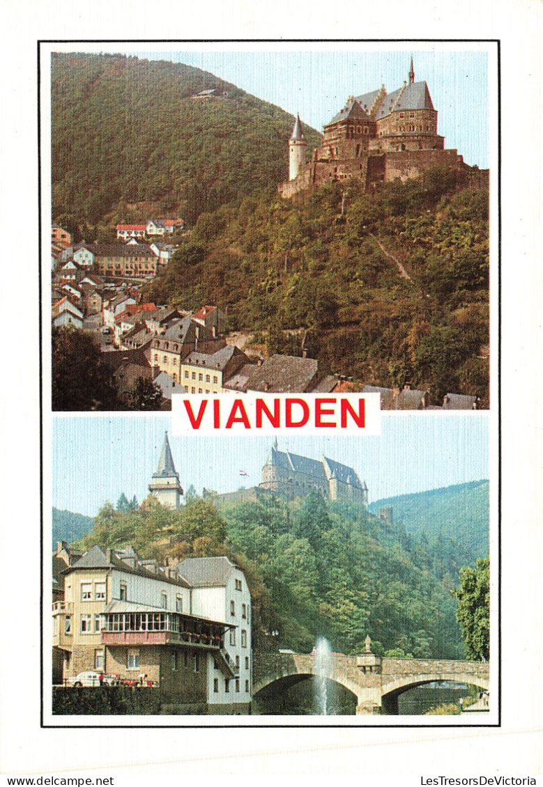 LUXEMBOURG - Vianden - Vue Sur Le Château De Vianden - Colorisé - Carte Postale - Vianden