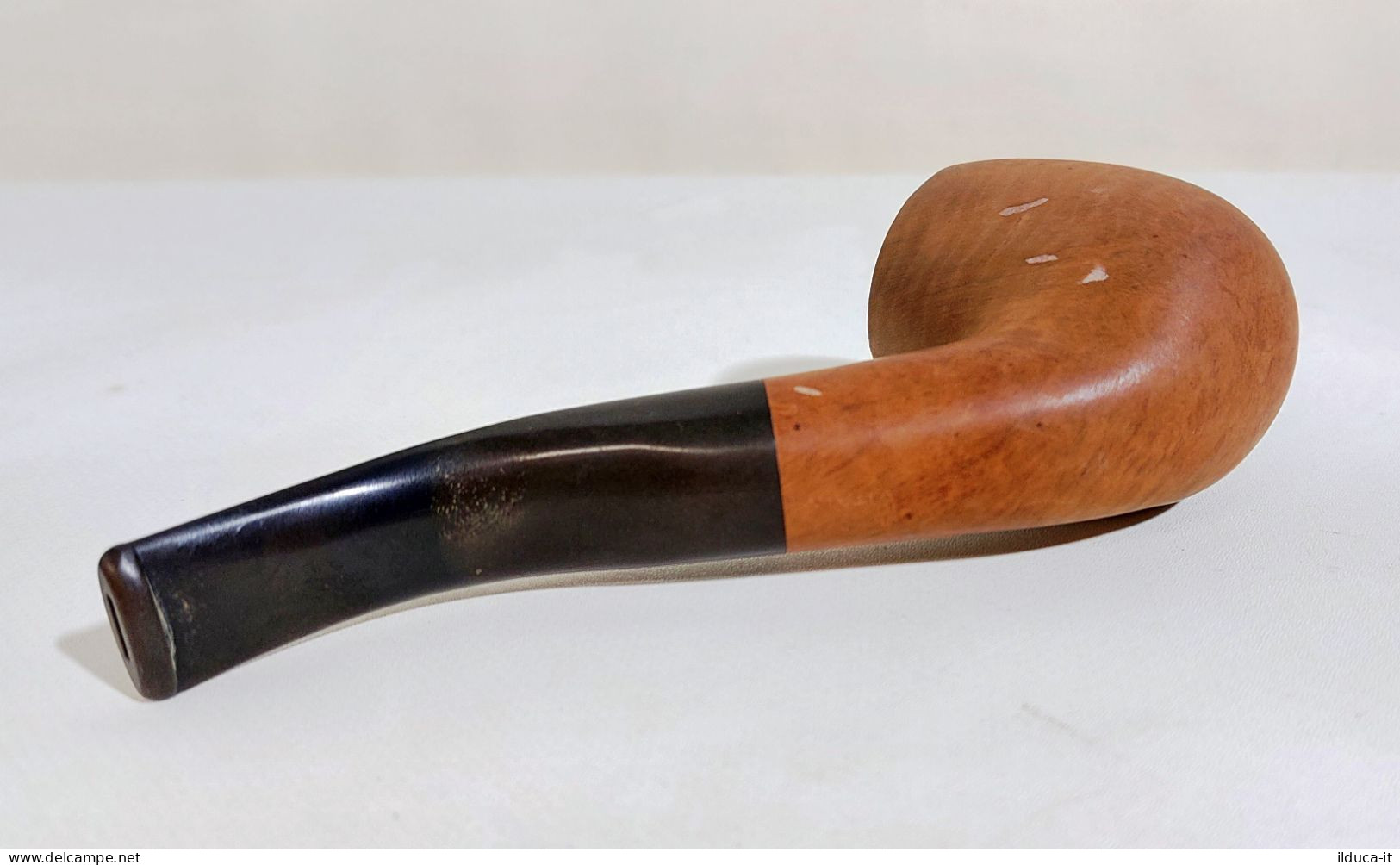 40114 Pipa FUMERIA RIGGIO - Made In Italy - Pipa Fumata - Pipes En Bruyère