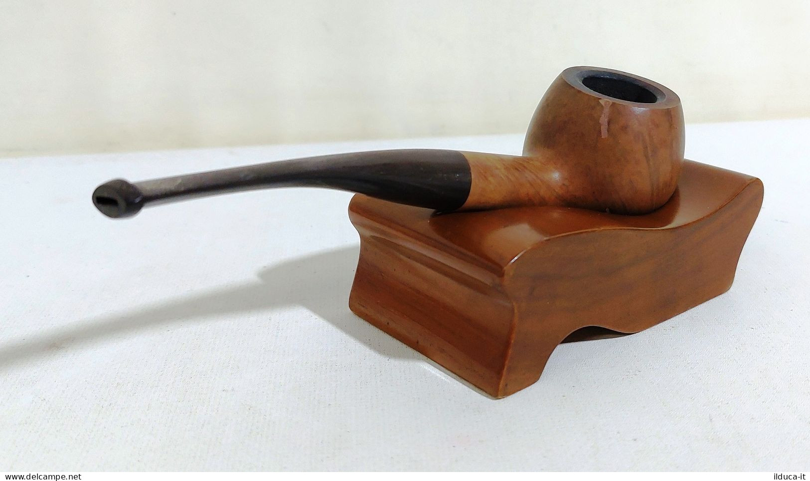 56357 Pipa Di Legno - FUMERIA RIGGIO - Made In Italy - Pipa Fumata - Pipe In Bruyère